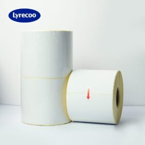 Lyercoo Thermal Shipping Label Roll 100×150mm – 20 Rolls